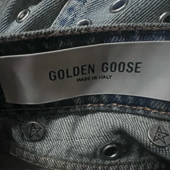 Golden Goose Eyelet Kim Jeans
